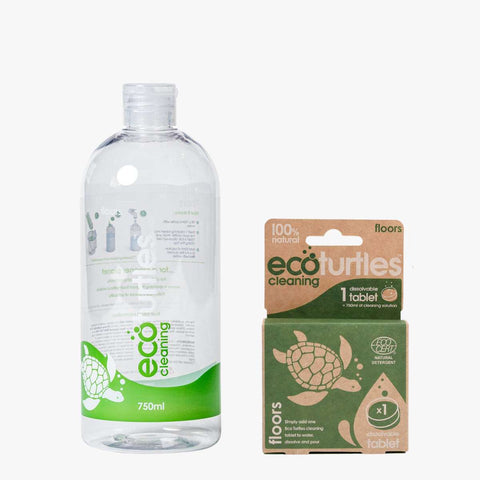 Reusable Floor Cleaning Bottle + Dissolvable Tablet