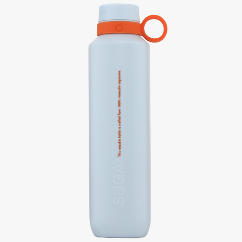 SUGA Water Bottle 600ml - Sky & Orange