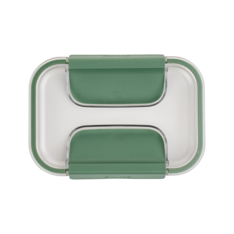 FoodLocker Rectangle Storage Container with Divider Insert - 860ml