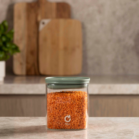 Glass Pantry Canister 700ml