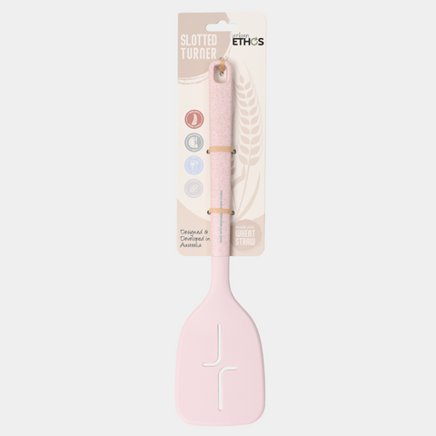 Eco Slotted Turner Spatula - Pink