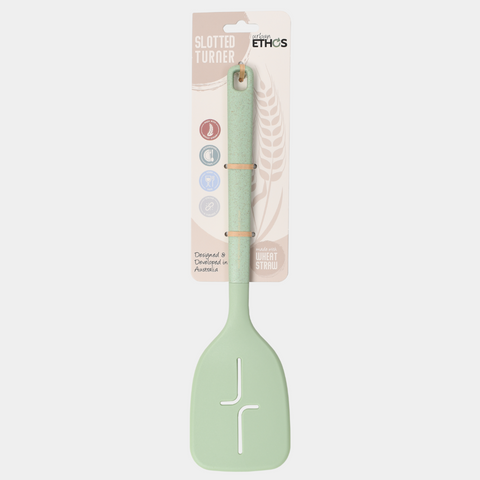 Eco Slotted Turner Spatula - Moss