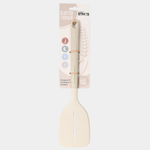 Eco Slotted Turner Spatula - Oat