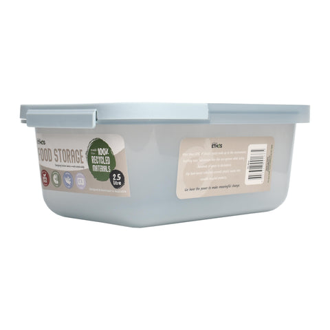 2.5L Rectangular Food Storage Container - Sky – Urban Ethos