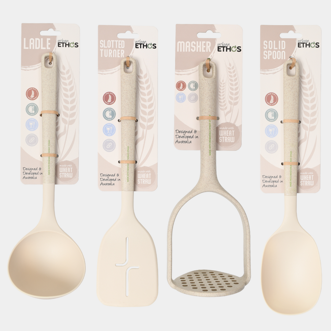 Kitchen Utensils Set - Oat – Urban Ethos