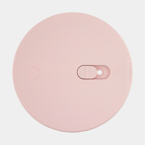 Round Glass Container 750ml - Pink