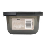 900ml Square Food Storage Container - Charcoal