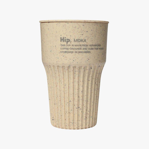 Reusable Cups (2) Made From Coffee Chaff - Recyclable