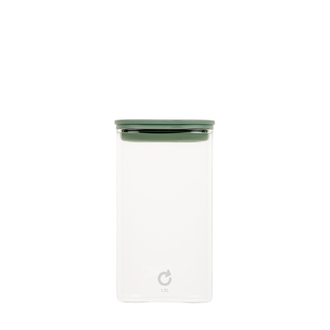 Urban Ethos Glass Pantry Canister 1.3L