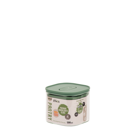 Urban Ethos Glass Pantry Canister 500ml