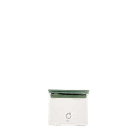 Urban Ethos Glass Pantry Canister 500ml