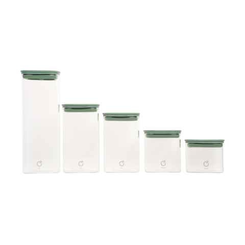 Urban Ethos Glass Pantry Canister 700ml