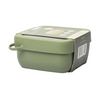 900ml Square Container - Green