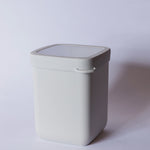 4L Square Tall Container - Grey